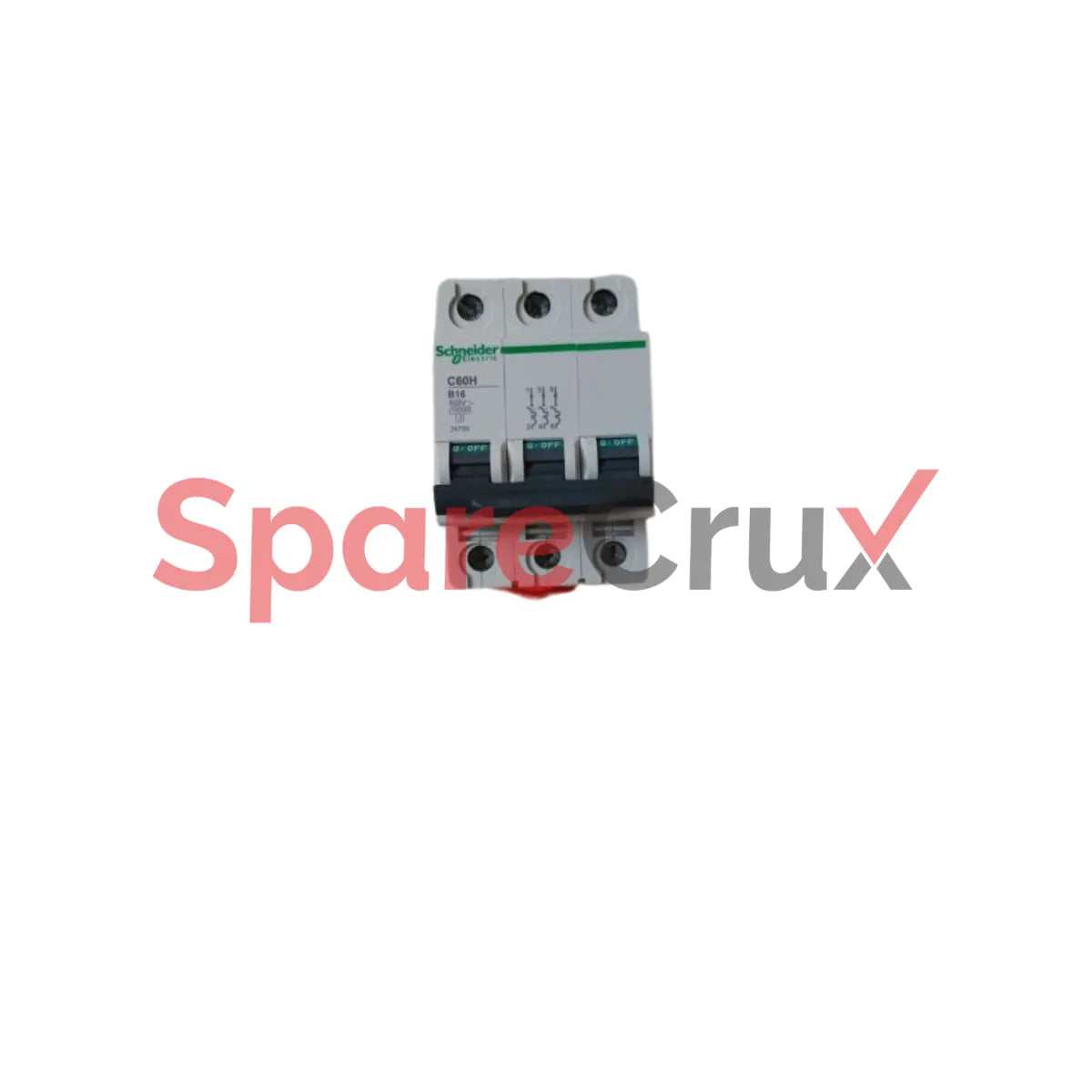 C60H B16 | SCHNEIDER ELECTRIC | Fuse Breaker 3 Phase B16 400v