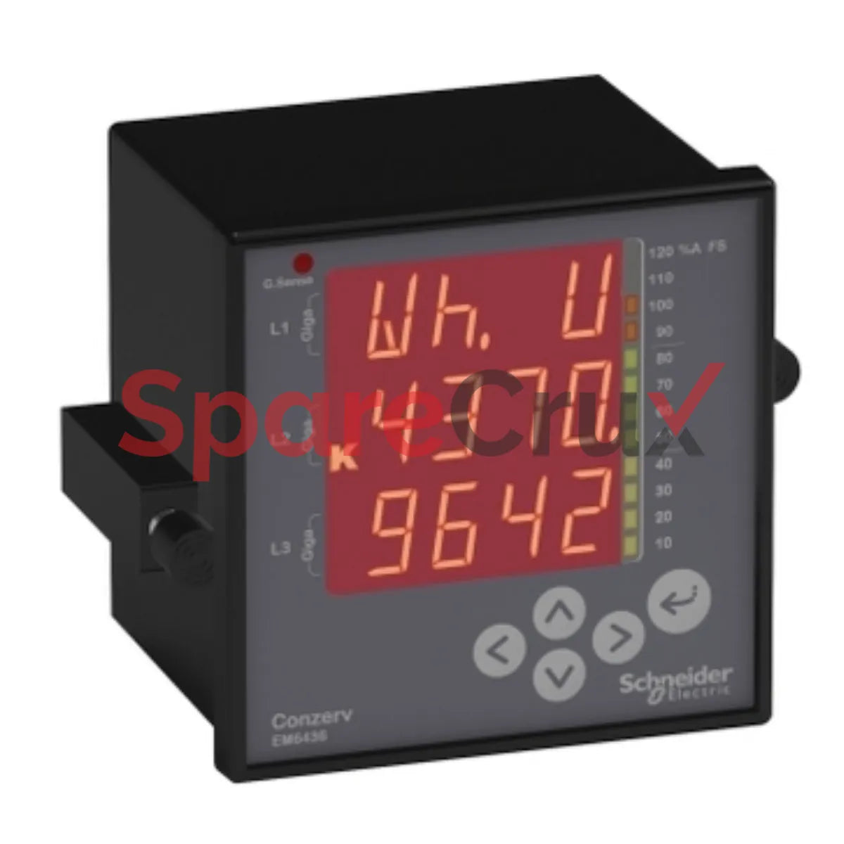 EM6436 | SCHNEIDER ELECTRIC | Dual Source Energy Meter, 96×96 mm, LED, RS-485”