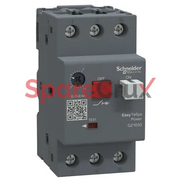 GZ1E03 | SCHNEIDER ELECTRIC | EasyPact TVS Motor Protection Circuit Breaker (0.25–0.40 A)