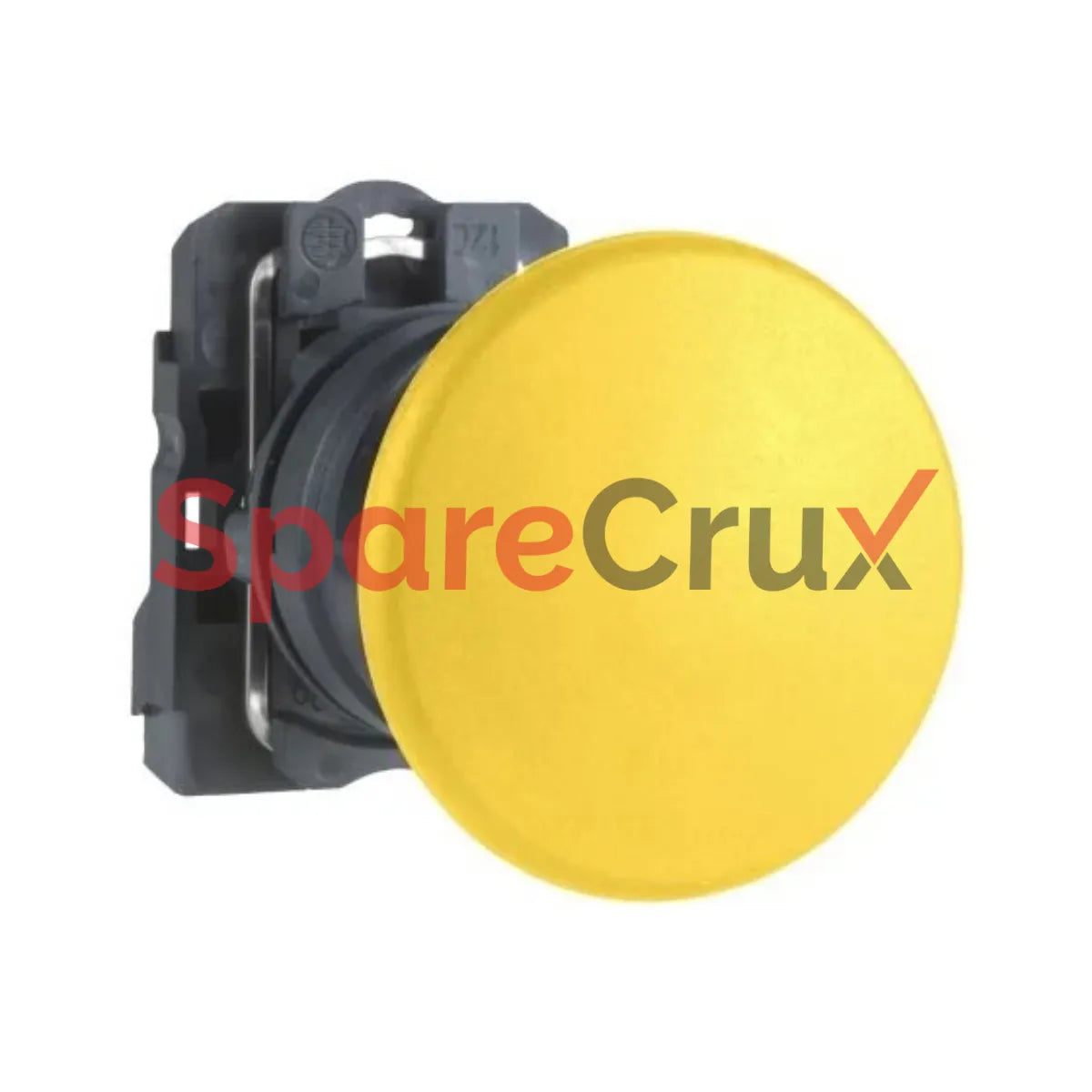 XB5AC51N | SCHNEIDER ELECTRIC |  Harmony XB5N Yellow 40 mm Mushroom Push Button, 1 NO, Spring‑Return