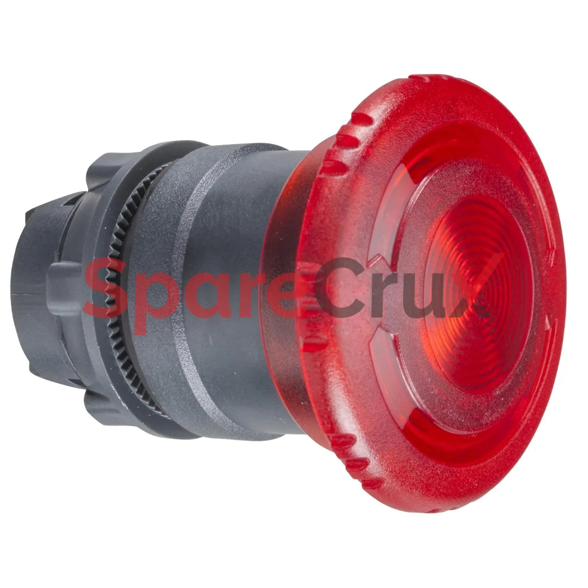 ZB5 AW743 | SCHNEIDER ELECTRIC | Illuminated Emergency Stop Push Button Head – Harmony XB5, 40 mm, Red Mushroom, Twist-to-Release, LED, Ø22 mm Mounting