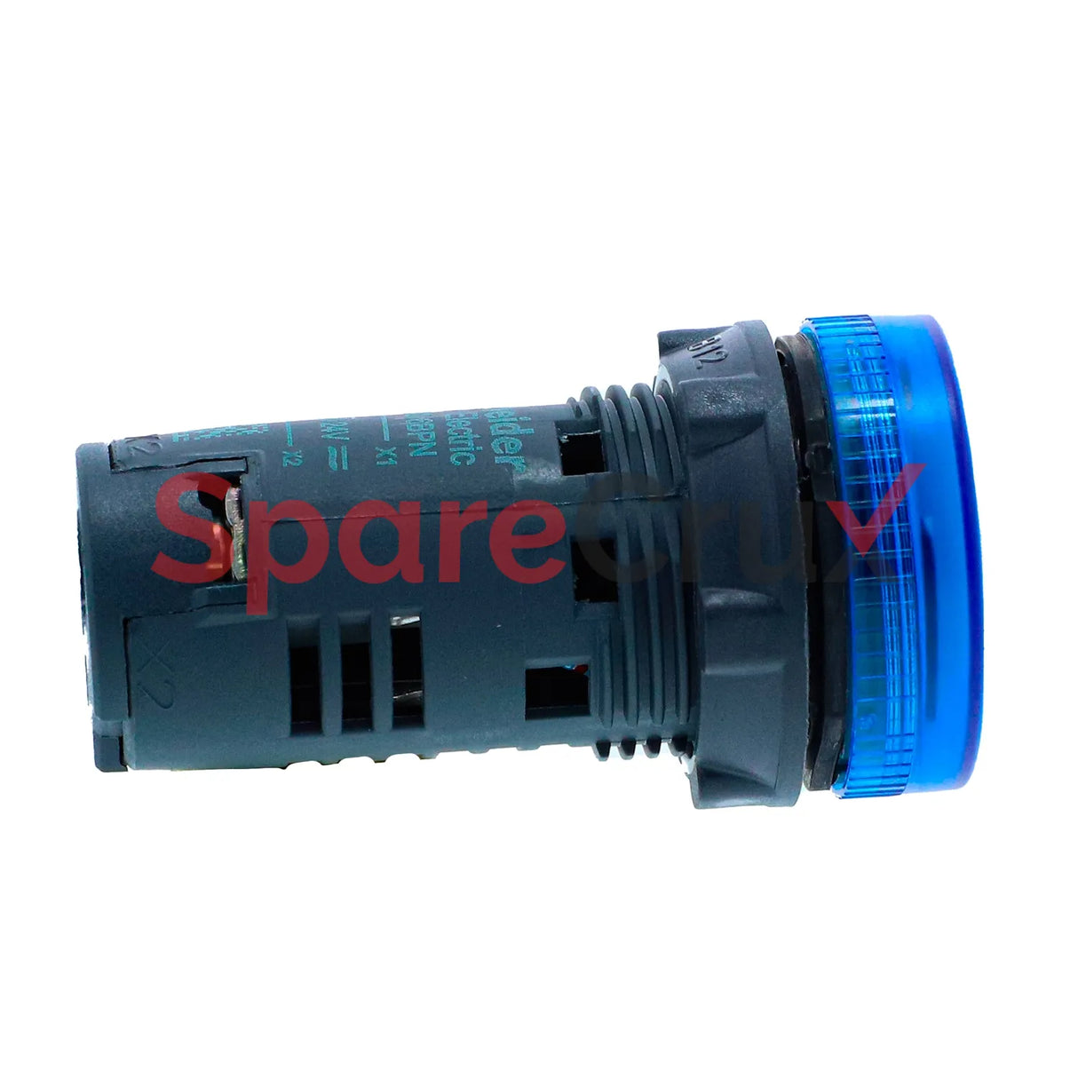 XB7EV06BPN | SCHNEIDER ELECTRIC | Monolithic pilot light, Harmony XB5N XB7N, plastic, blue, 22mm, LED, 24V AC DC