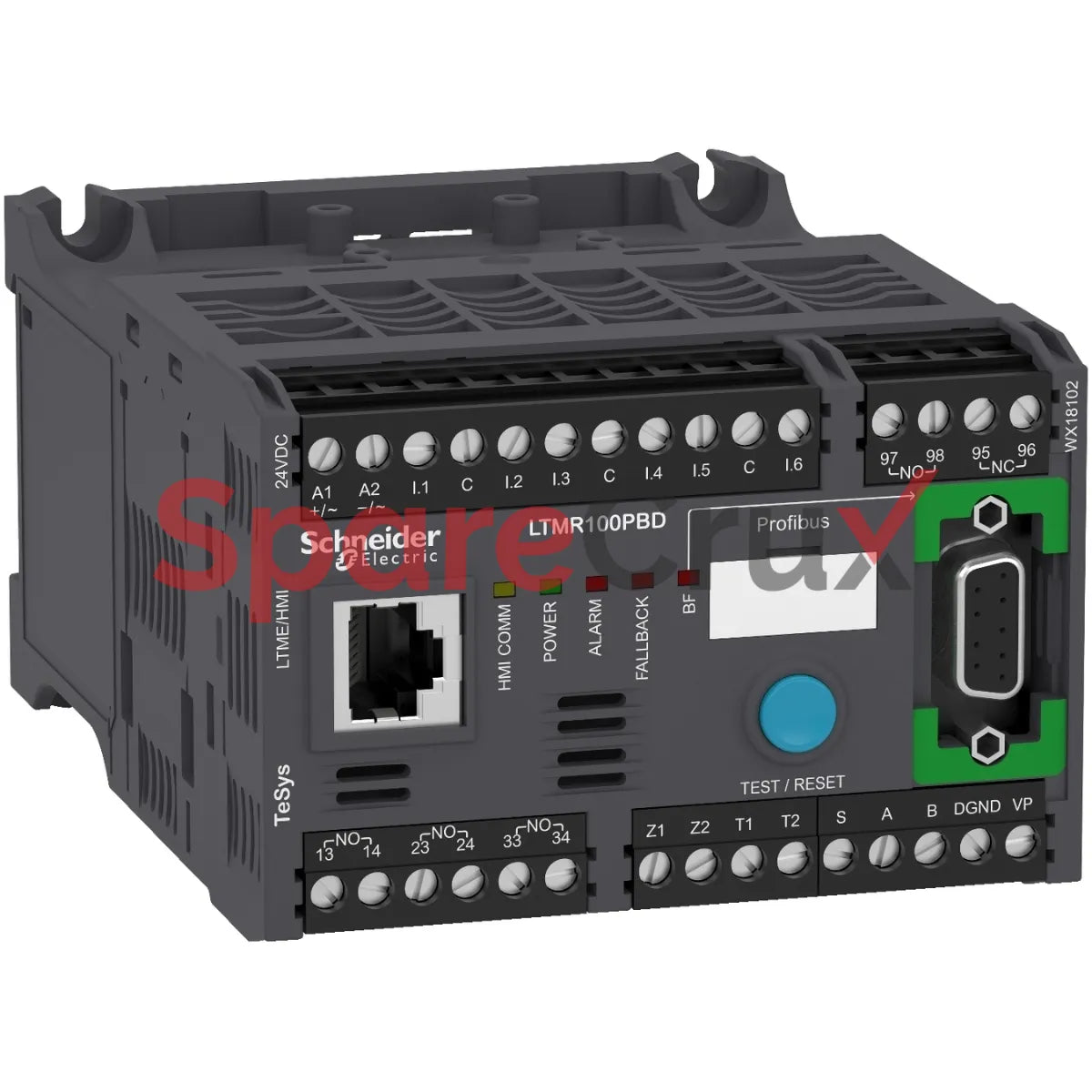 LTMR100PBD | SCHNEIDER ELECTRIC | Motor Controller LTMR TeSys T - 24 V DC 100 A For Profibus DP