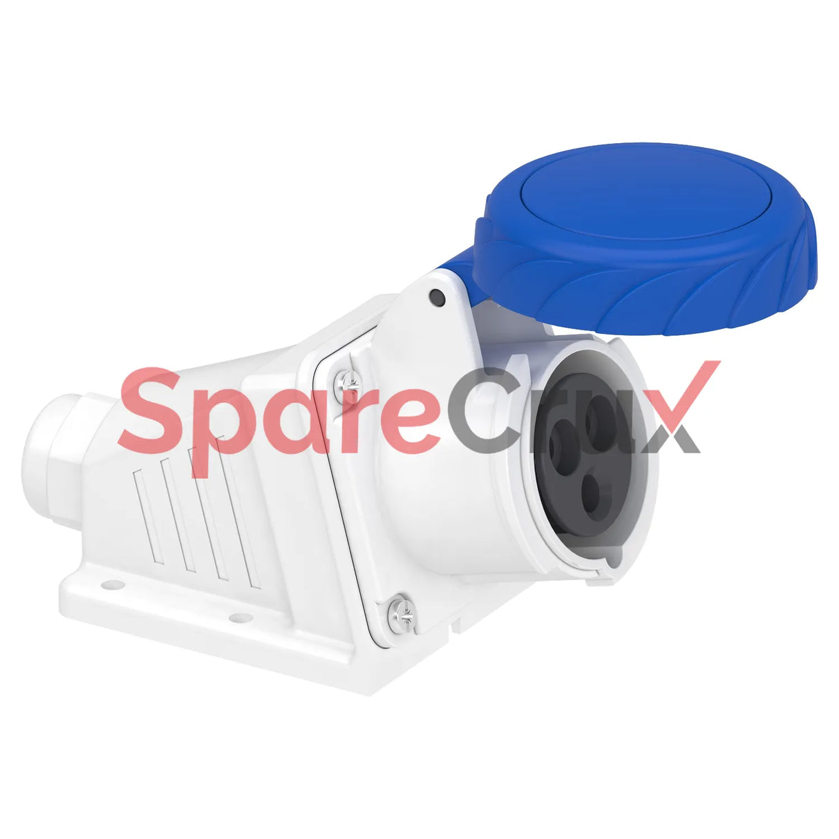 PKF16W723 | SCHNEIDER ELECTRIC |  PratiKa socket - screw - angled - 16A - 2P + E - 200...250 V AC - wall
