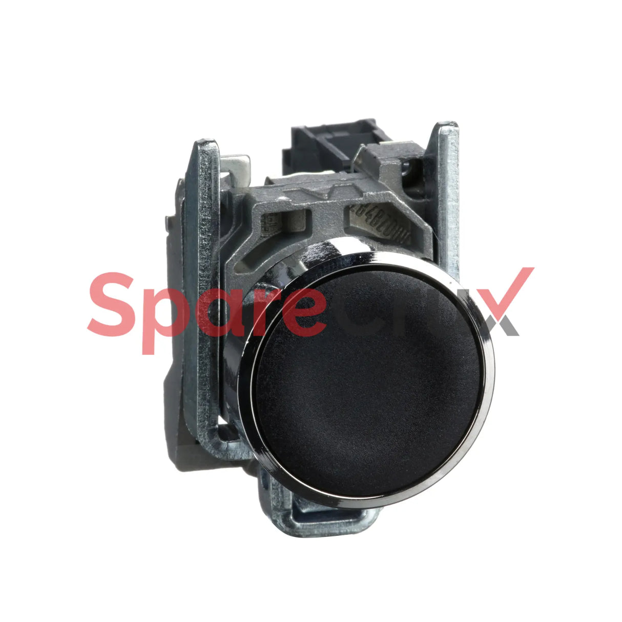XB4BA21 | SCHNEIDER ELECTRIC | Push button, metal, flush, black, Ø22, spring return, unmarked, 1 NO