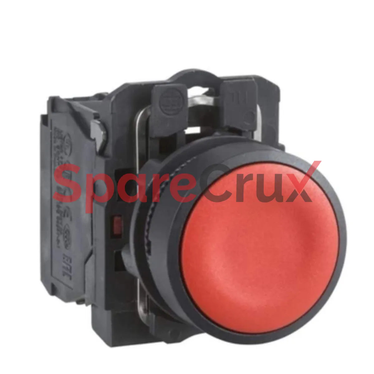 XB5 AA4342N | SCHNEIDER ELECTRIC |  Red Push Button Head, “STOP” Marking, Spring Return, 22 mm Flush Mount