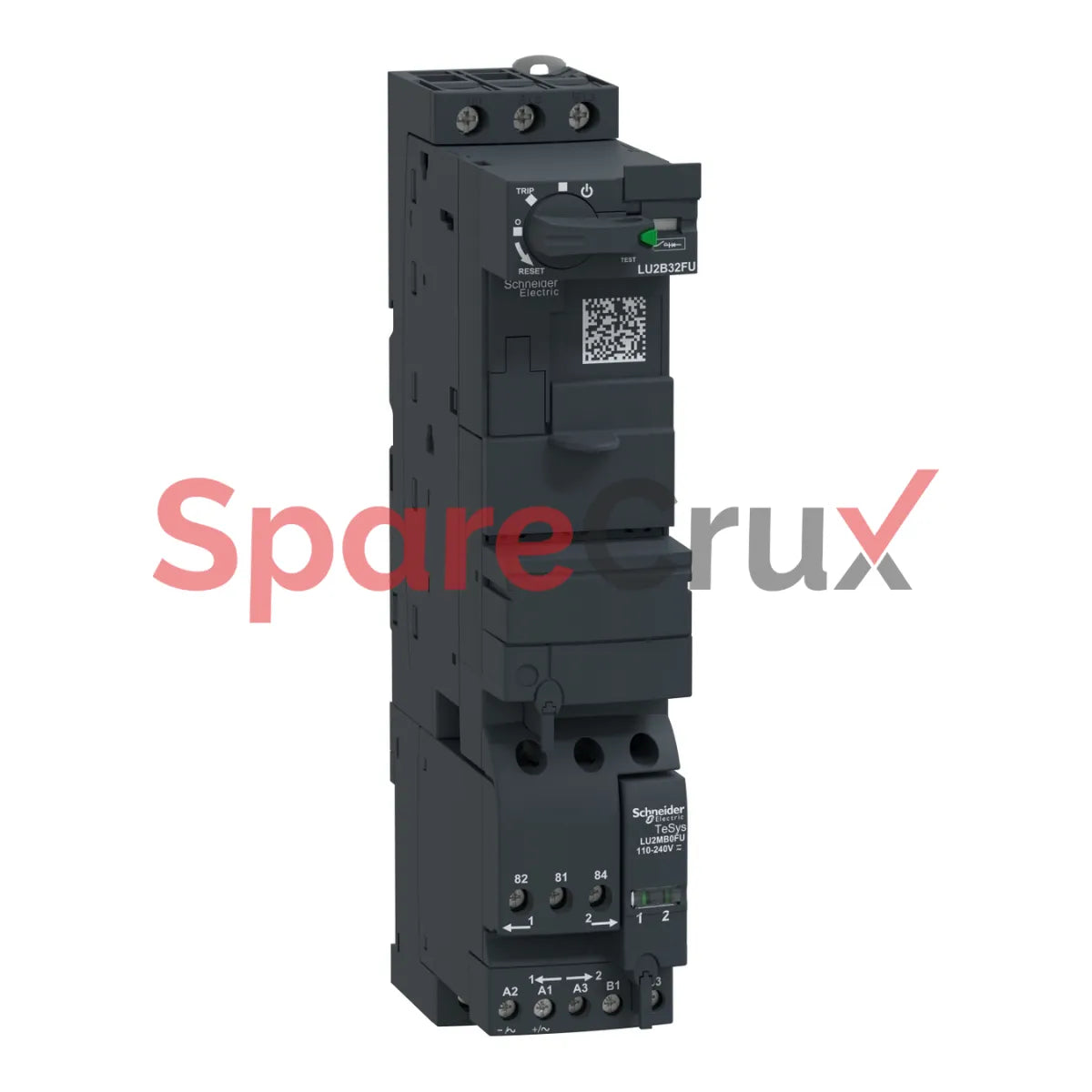 LU2B32FU | SCHNEIDER ELECTRIC | Reversing Power Base, TeSys U, 3P, 32A/690V, Coil 110-240V AC/DC