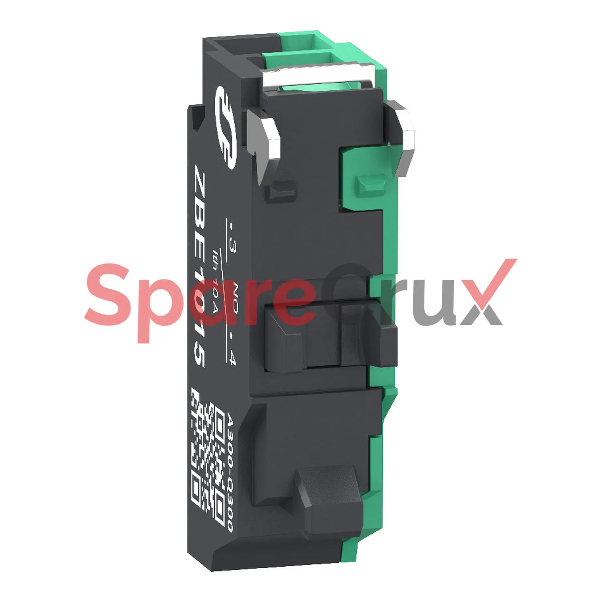 ZBE-1015 | SCHNEIDER ELECTRIC | Single contact block, Harmony XB4, Hamony XB5, silver alloy, compact push in terminals, 1 NO