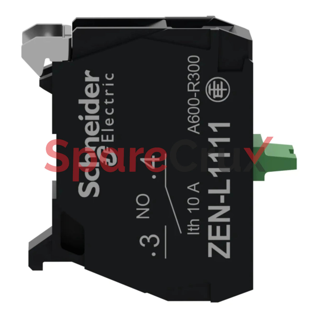XEN L1111 | SCHNEIDER ELECTRIC | Spring-Return Contact Block, 1 NO, Rear Mounting, Harmony Pendant Series