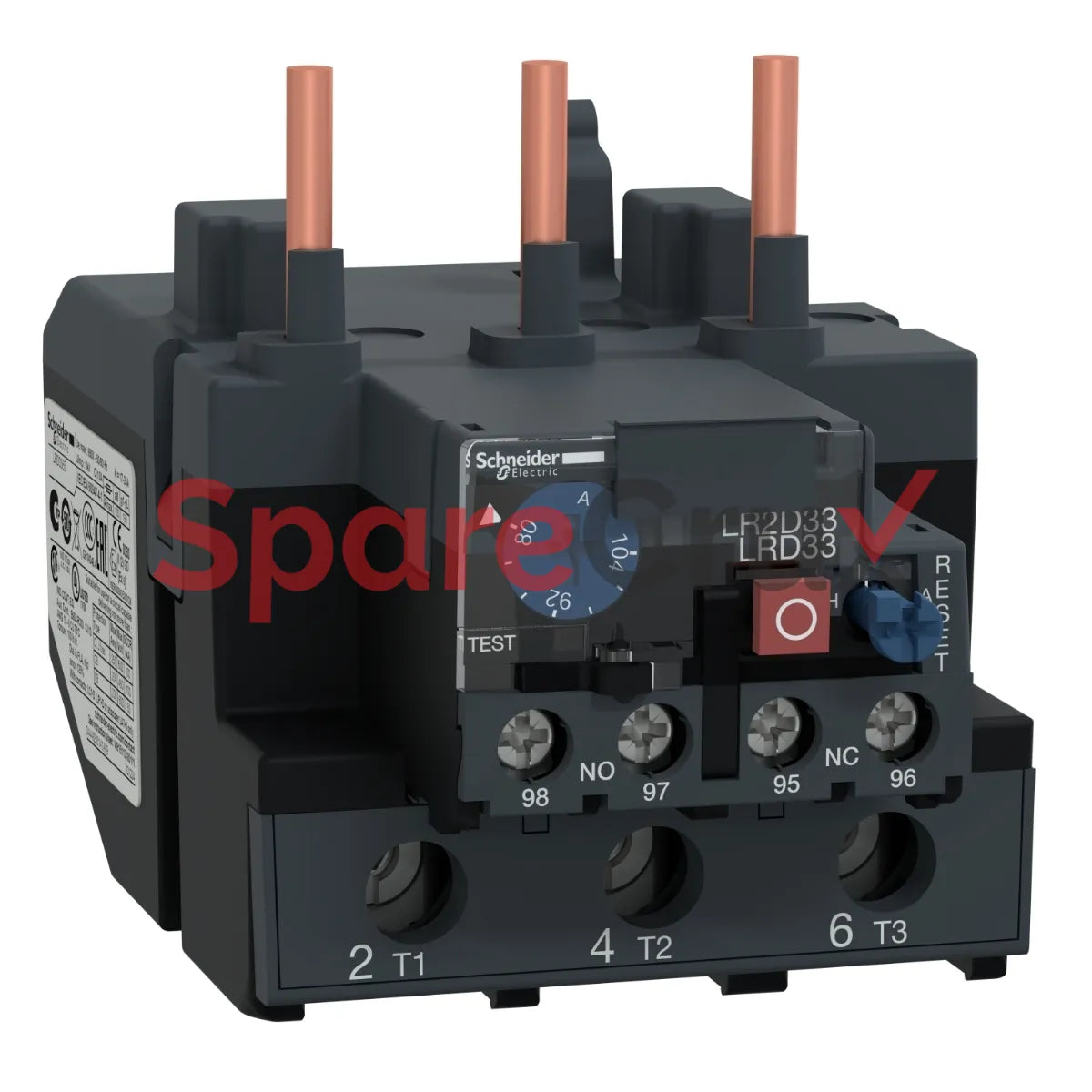 LRD3365 | SCHNEIDER ELECTRIC | TeSys LRD thermal overload relays - 80...104 A - class 10A