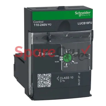 LUCB18FU | SCHNEIDER ELECTRIC | Unidad De Control Avanzada LUCB - Clase 10 - 4,5-18 A - 110-220 V CC/CA