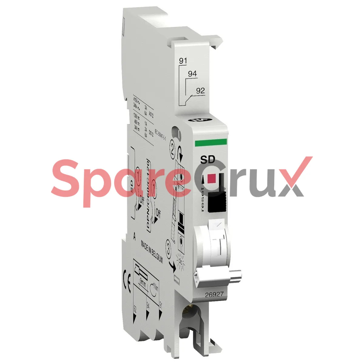 26927 | SCHNEIDER ELECTRIC | Auxiliary Contact - 1 SD - 380..415 V - 6 A - for C60