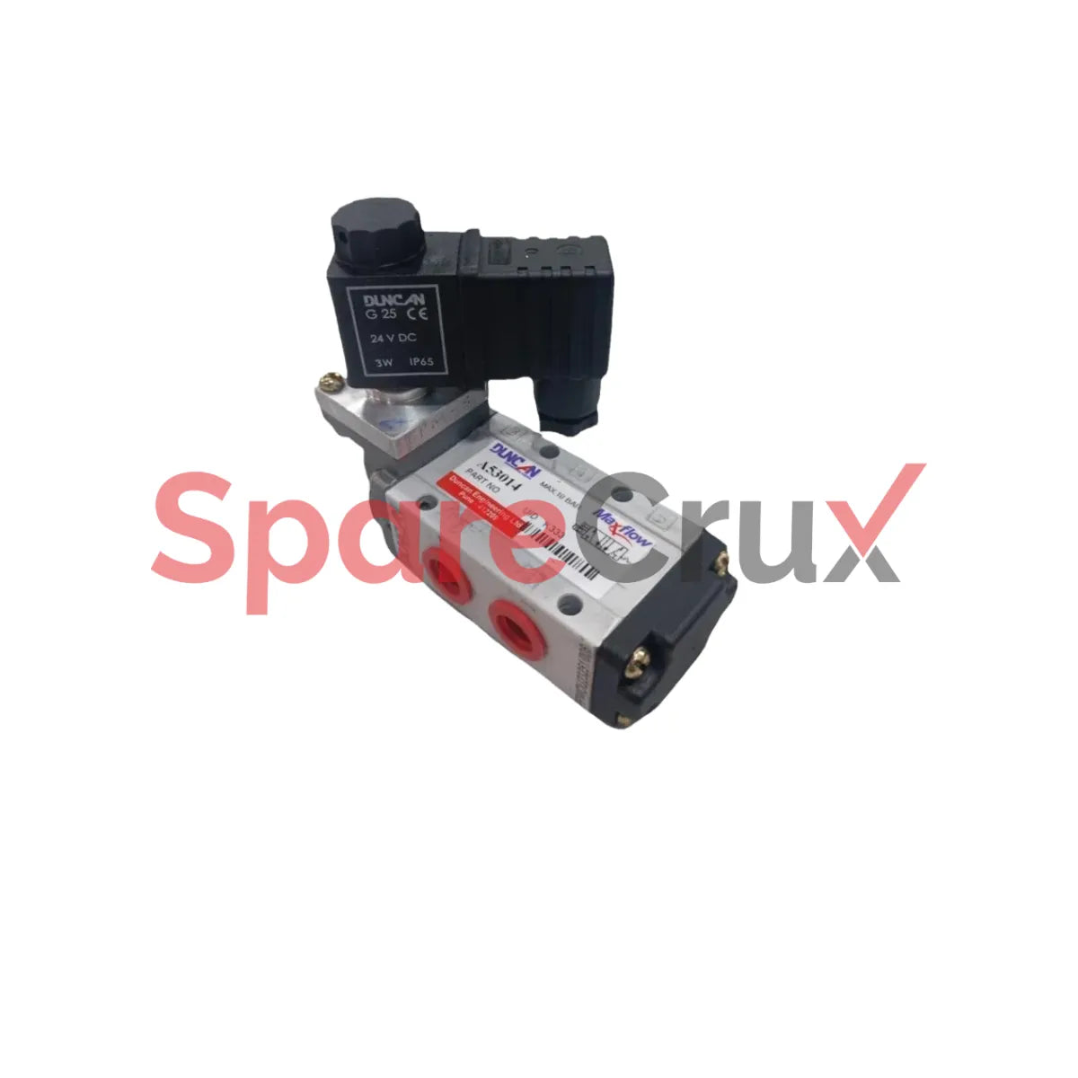 A53014 | SCHRADER DUNCAN | G1/4 Single Solenoid Valve, Operated With Spring Return (g25 Coil)