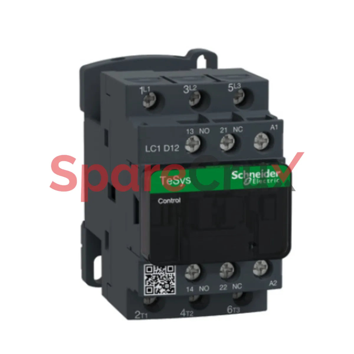LC1D12M7 | SCHNEIDER ELECTRIC |  TeSys D 3-Pole Contactor, 12 A, 5.5 kW Motor Control