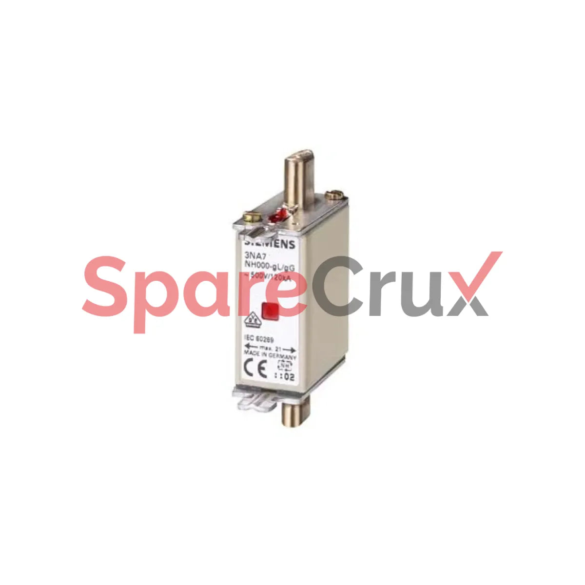 3NA7 805-0RC | SIEMENS | 16A Size 000 500V AC HRC Fuse DIN