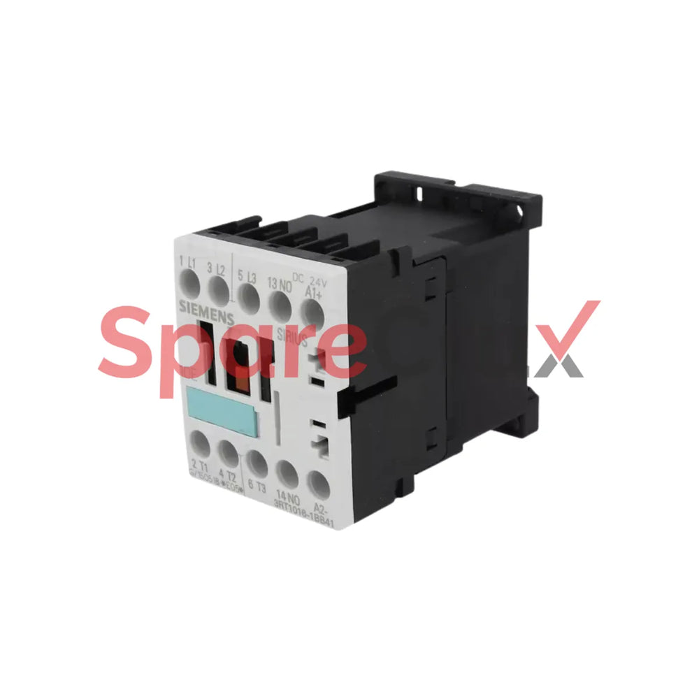 3RT1016-1BB41 | SIEMENS | Power Contactor, AC-3 9 A, 4 kW / 400 V 1 NO, 24 V DC 3-pole, Size S00 Screw Terminal