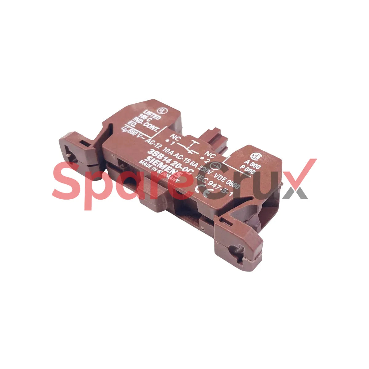 3SB1420-0C | SIEMENS | Contact Block, 10A, 230V