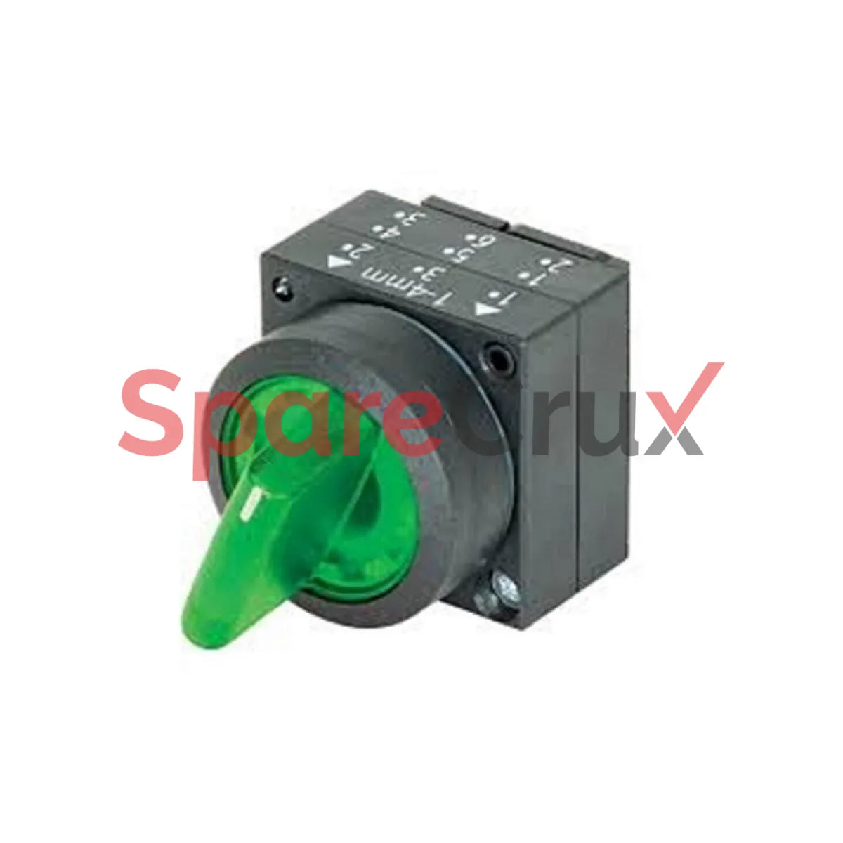 3SB5001-2AE01 | SIEMENS | 2-Position Maintained Illuminated Selector Switch – Green Color