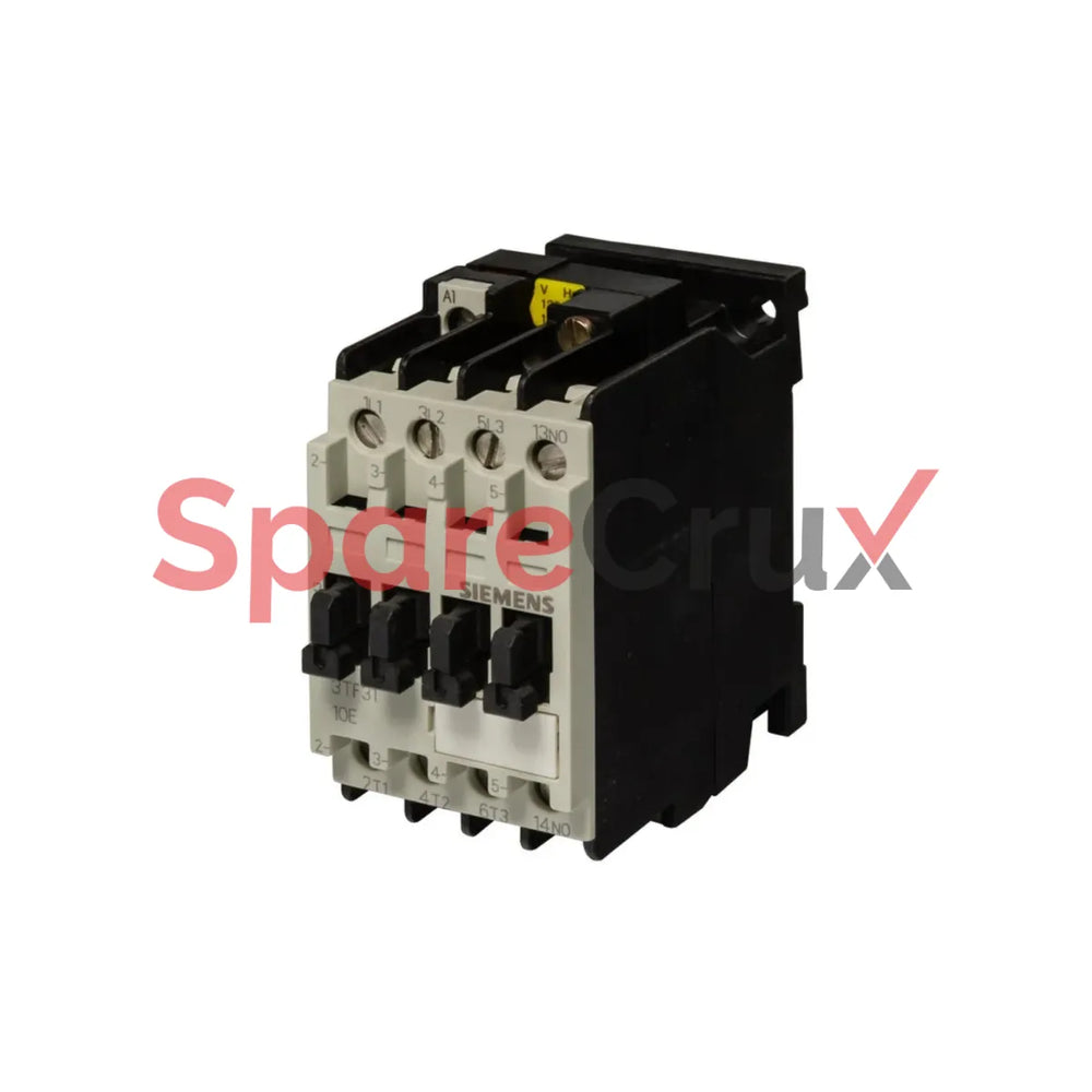 3TF31 01-0BB4 | SIEMENS | Contactor Size 00, 3-Pole AC-3, 5.5 kW (400/380 V), Aux Contact 1NC, DC 24V Plug-in Auxiliary Block