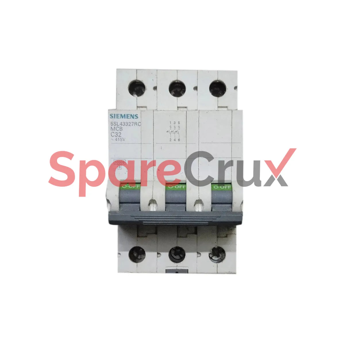 5SL4332-7RC | SIEMENS | Miniature Circuit Breaker 415 V 10kA, 3-pole, C, 32 A
