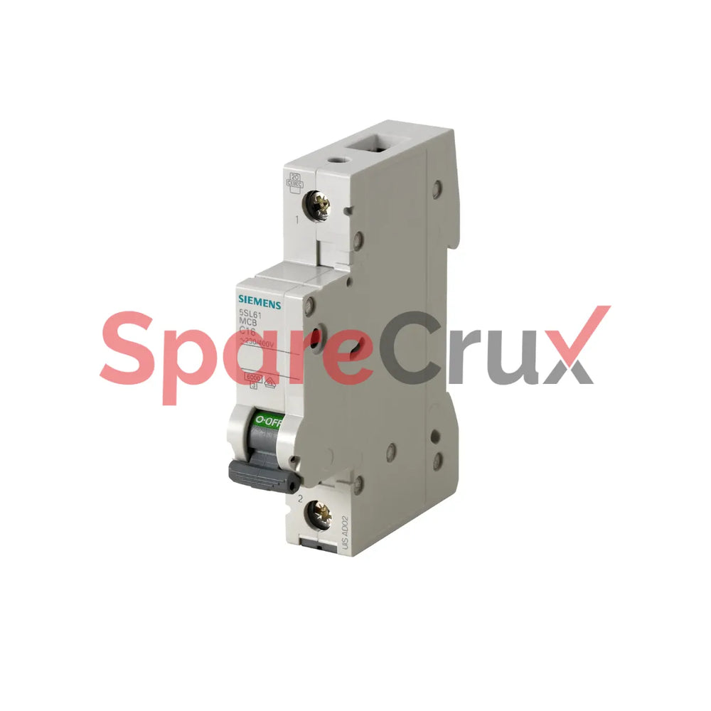 5SL61067RC | SIEMENS | Betagard 5SL6 MCB 6 A, 1 Pole, 7.5 kA, C-Curv