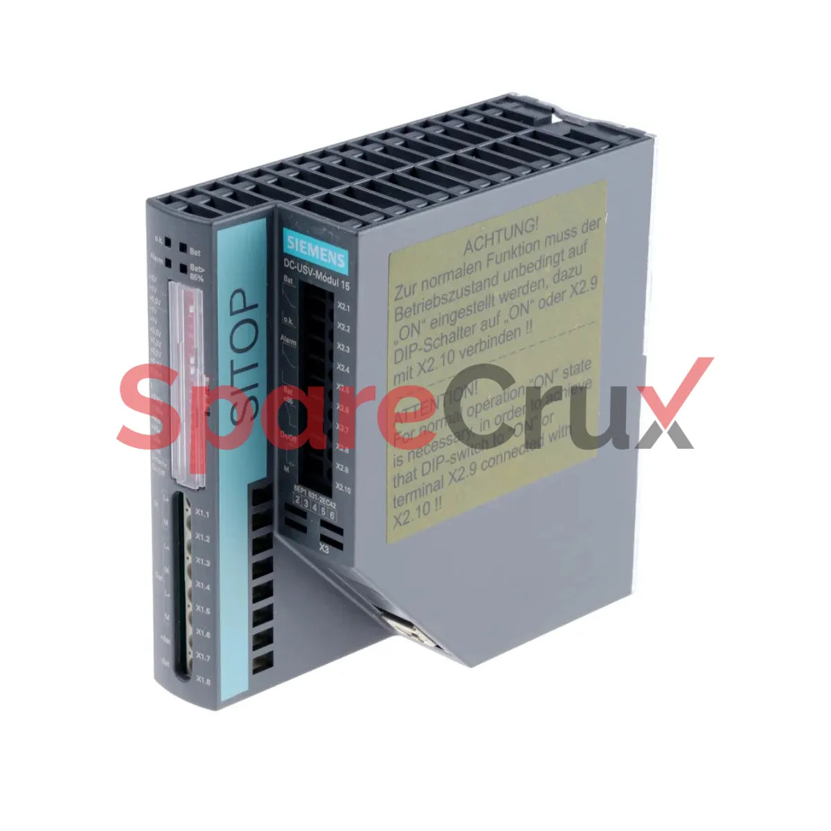 6EP1931-2EC42 | SIEMENS |  Input DIN Rail Uninterruptible Power Supply (360W)