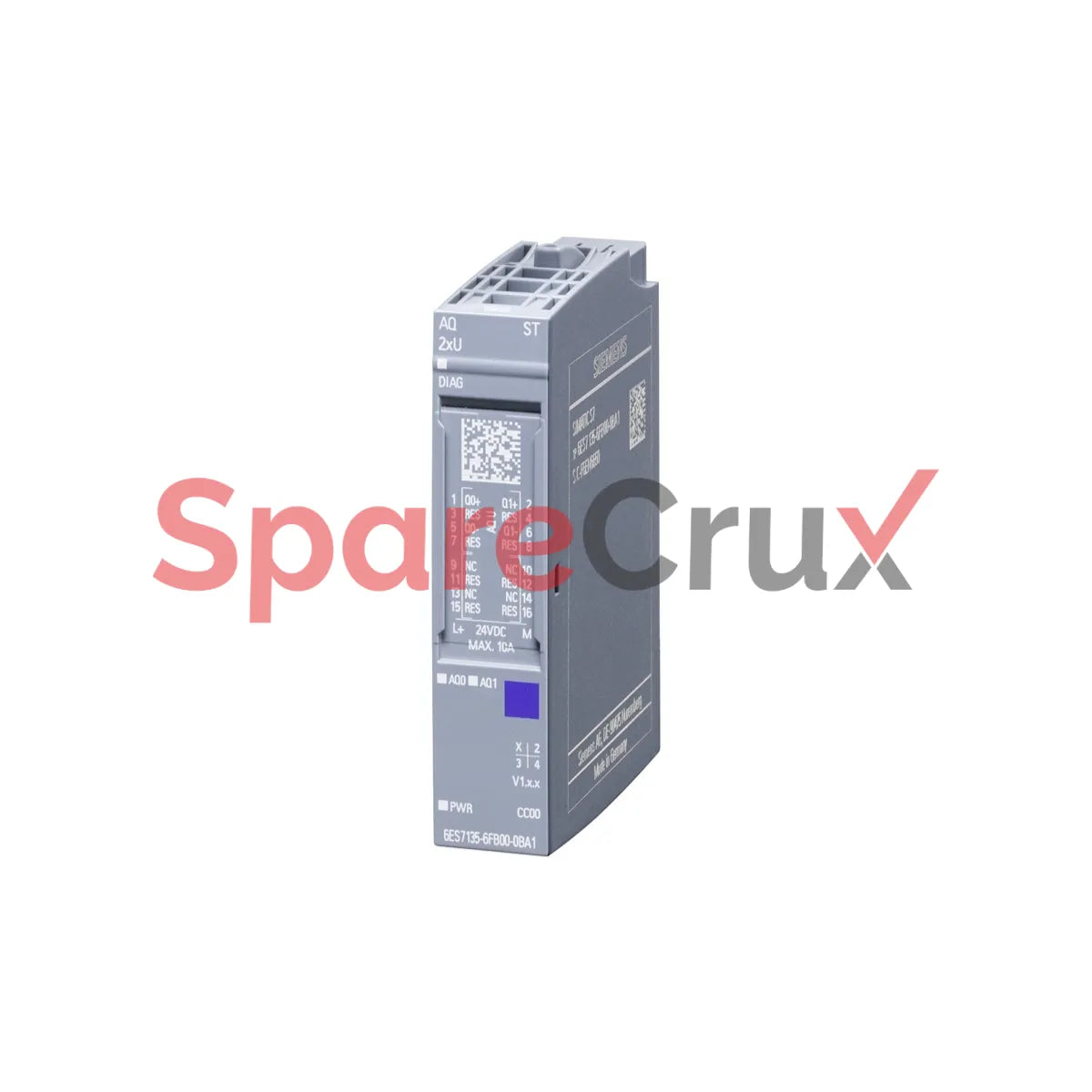 6ES7135-6FB00-0BA1 | SIEMENS | Analog Output Module, 2 Output, 24 Vdc
