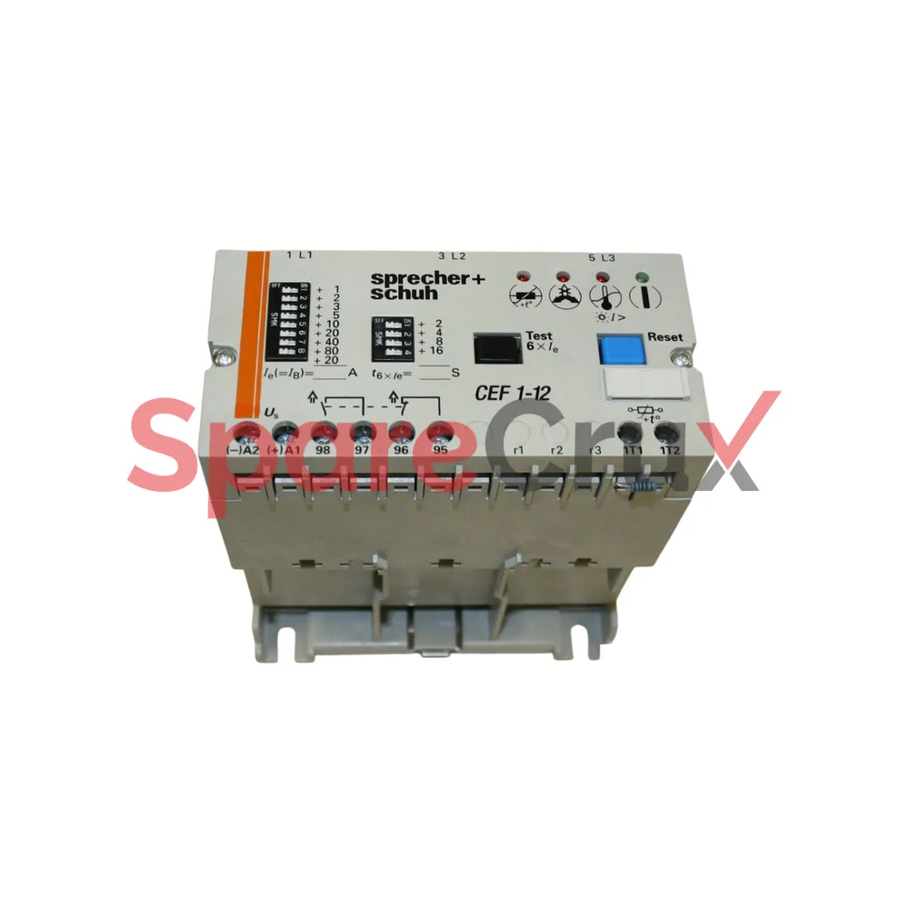 CEF 1-12 | SPRECHER+SCHUH | Electronic Motor Protection Relay 240VAC