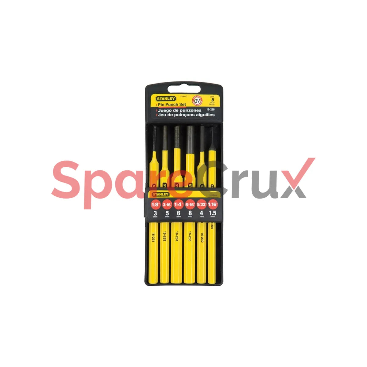 16-226 | STANLEY | 6Pcs Punch Kit