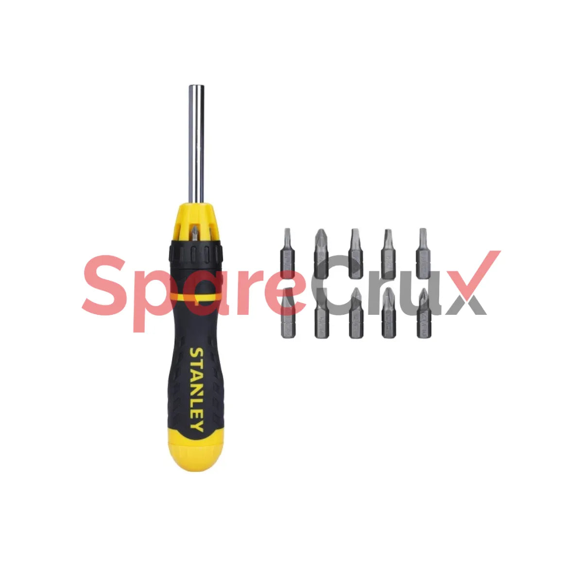 STHT68010-8 | STANLEY | 10-Piece Ratcheting Multi-Bit Screwdriver Set