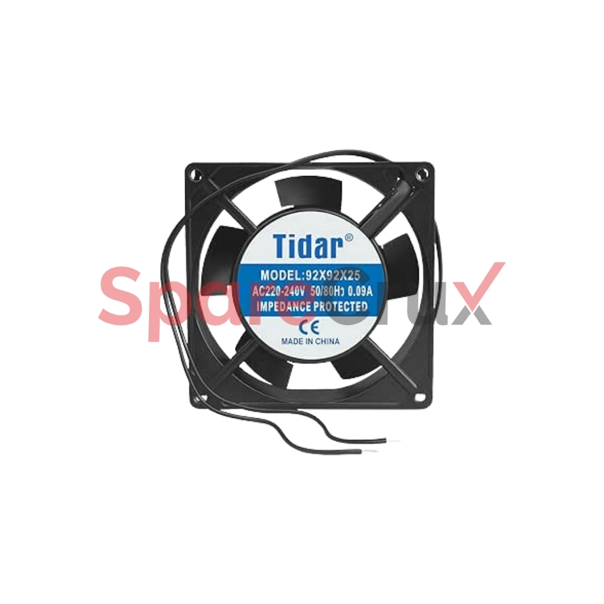 92X92X25 | TIDAR | Fan Ac220-240v