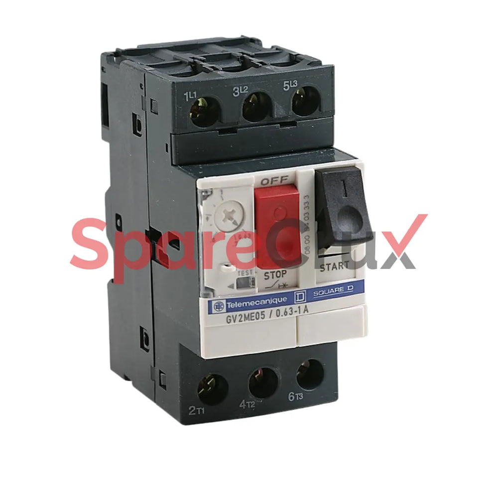 GV2ME06 | TELEMECANIQUE SENSORS | Circuit Breaker, 3 Pole, 1A to 1.6A