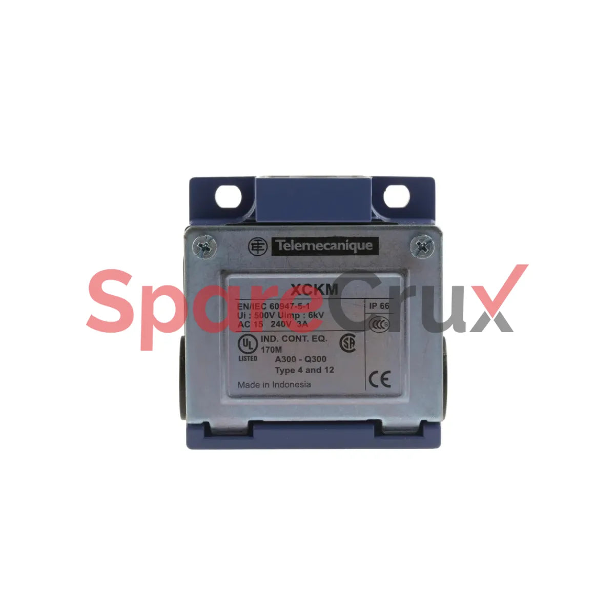 ZCKM1 | TELEMECANIQUE SENSORS |  Series Limit Switch, NO/NC, IP66, DP, Metal Housing, 240V ac Max, 10A Max