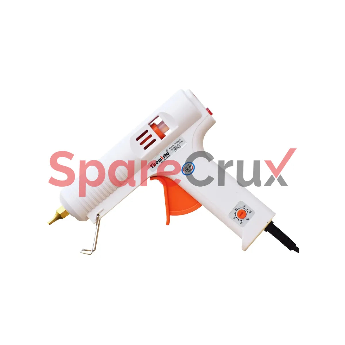 TH-GG150 | THEMISTO | 150W Multi Temperature High Power Hot Melt Glue Gun With 5 Glue Sticks