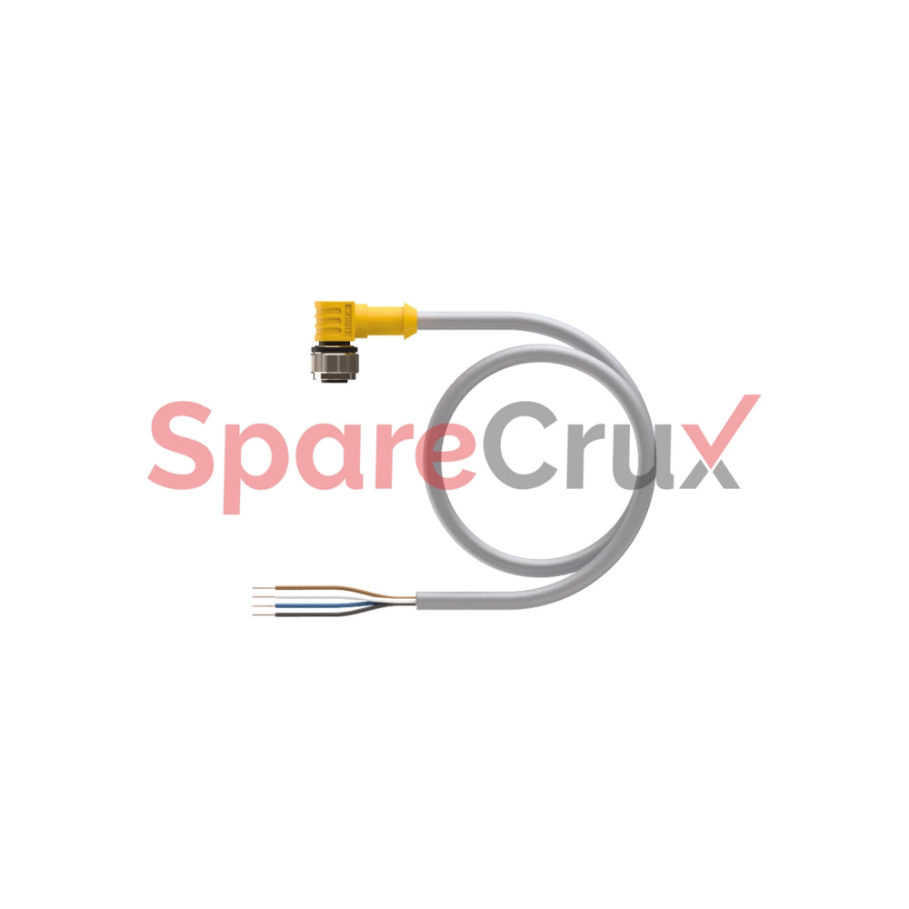 WK 4.4T-10 | TURCK | Actuator and Sensor Cable M12, Female, Right angle, 4-pin