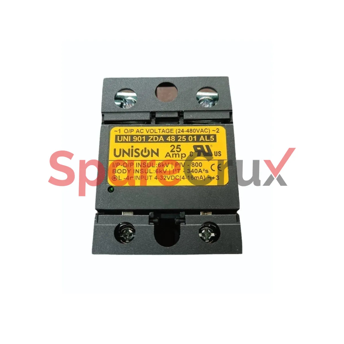 901 ZDA 48 25 01 AL5 | UNISON | 25A Solid State Relay, AC