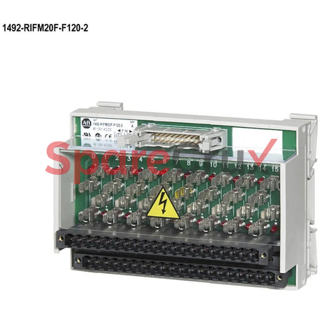1492-RIFM20F-F120-2 | ALLEN BRADLEY | Module d'interface numérique, 20 canaux, traversant, connecteur 20 broches, avec fusible, 120 V, deux fils
