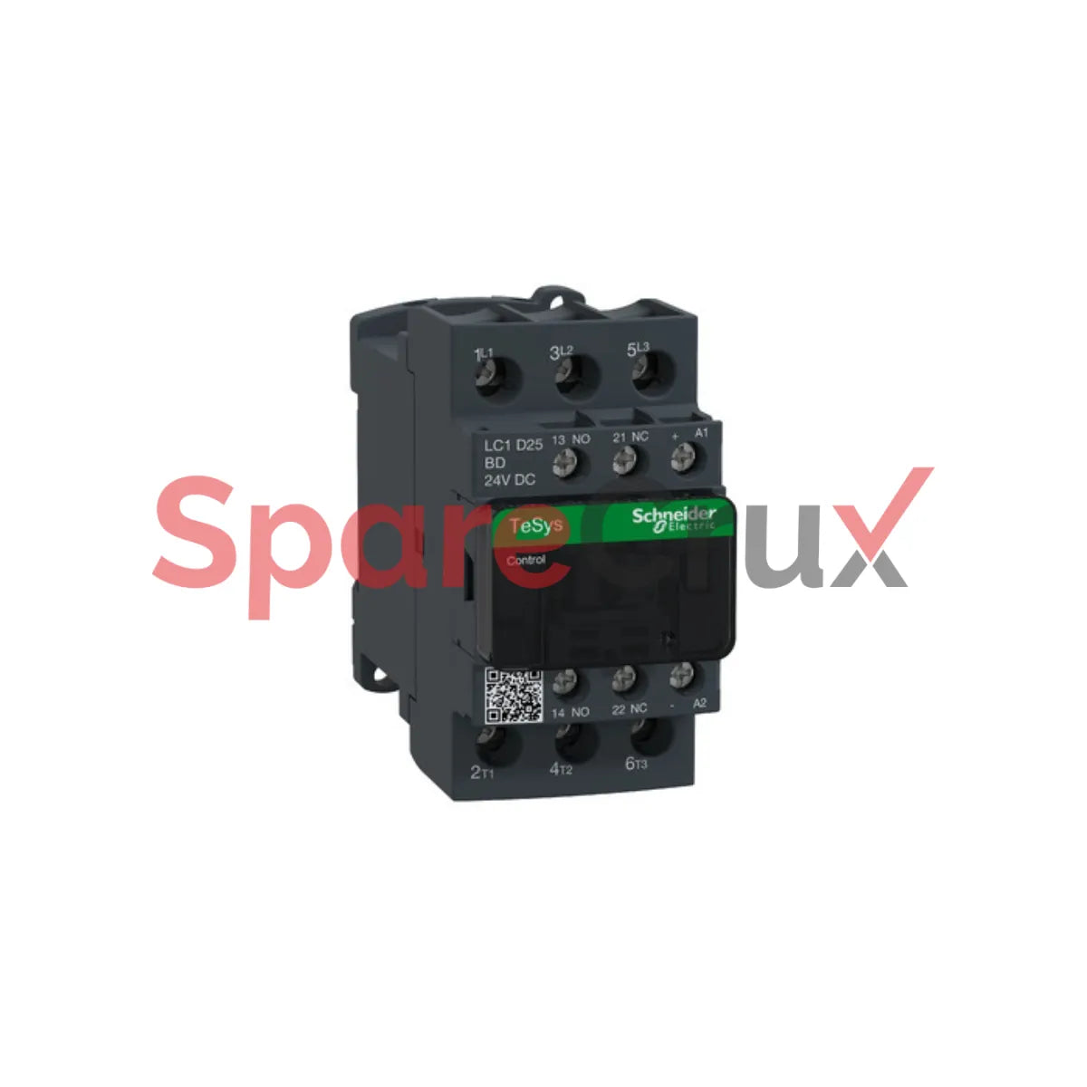 LC1D25BD | SCHNEIDER ELECTRIC | 3-Pole 25 A 24 VDC / 11 kW @ 415 V Contactor