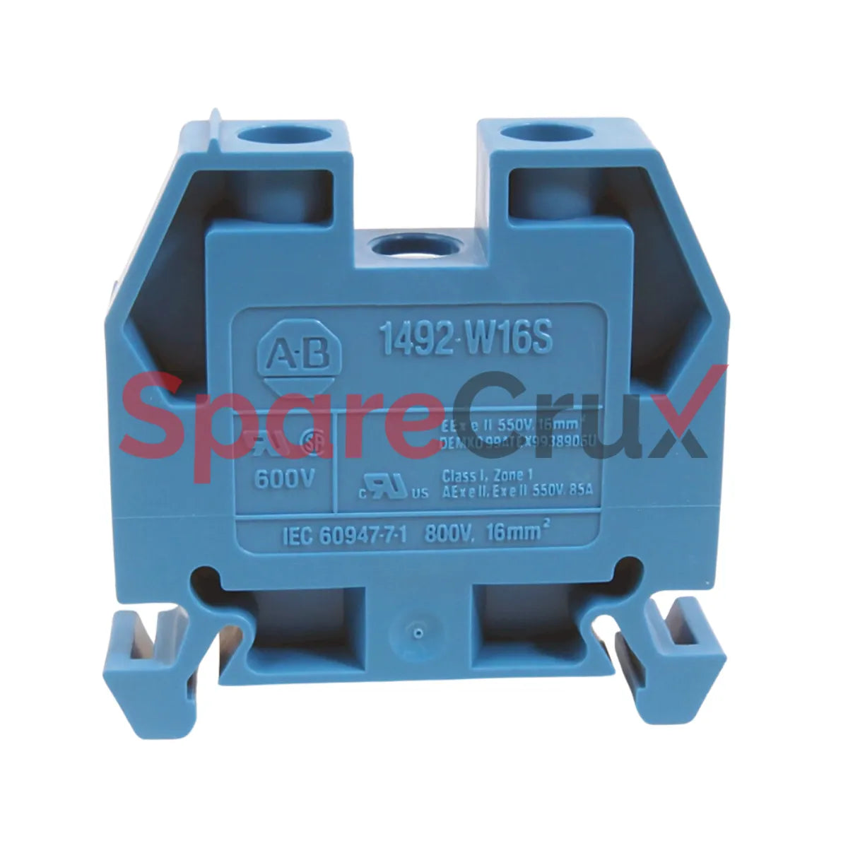 1492-W16S-B | ALLEN BRADLEY | SPM Wiring Terminal, 16mm, Screw Type, Black