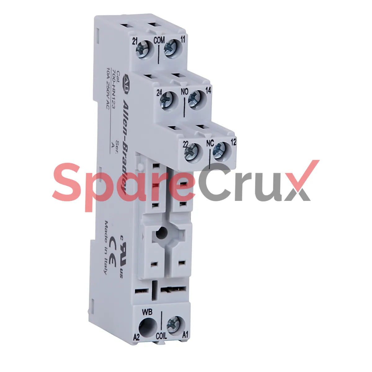 700-HN123 | ALLEN BRADLEY | Socle de relais de séparation CoilContt à 8 broches
