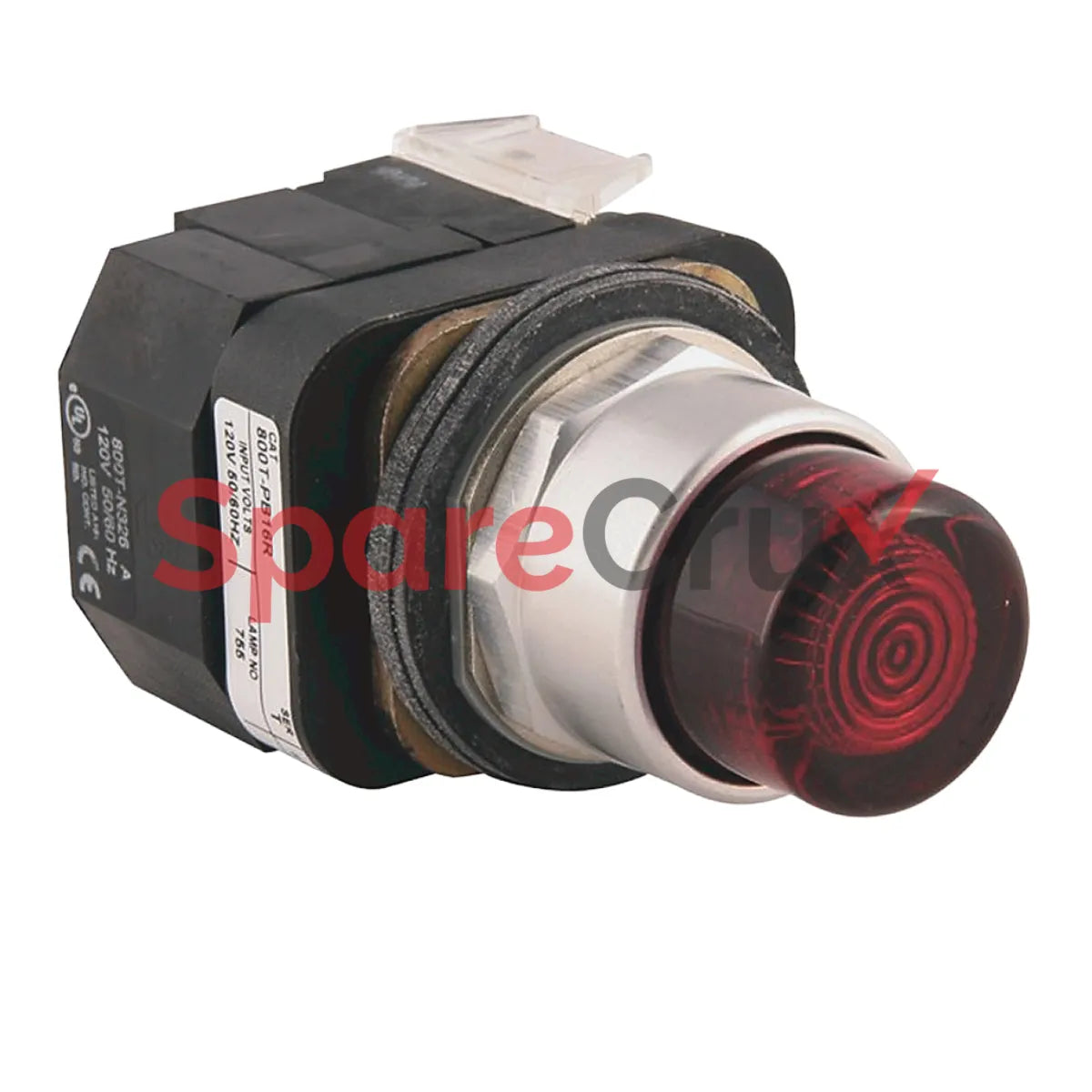 800T-QB24R | ALLEN BRADLEY | Bouton-poussoir momentané 30 mm 800T PB