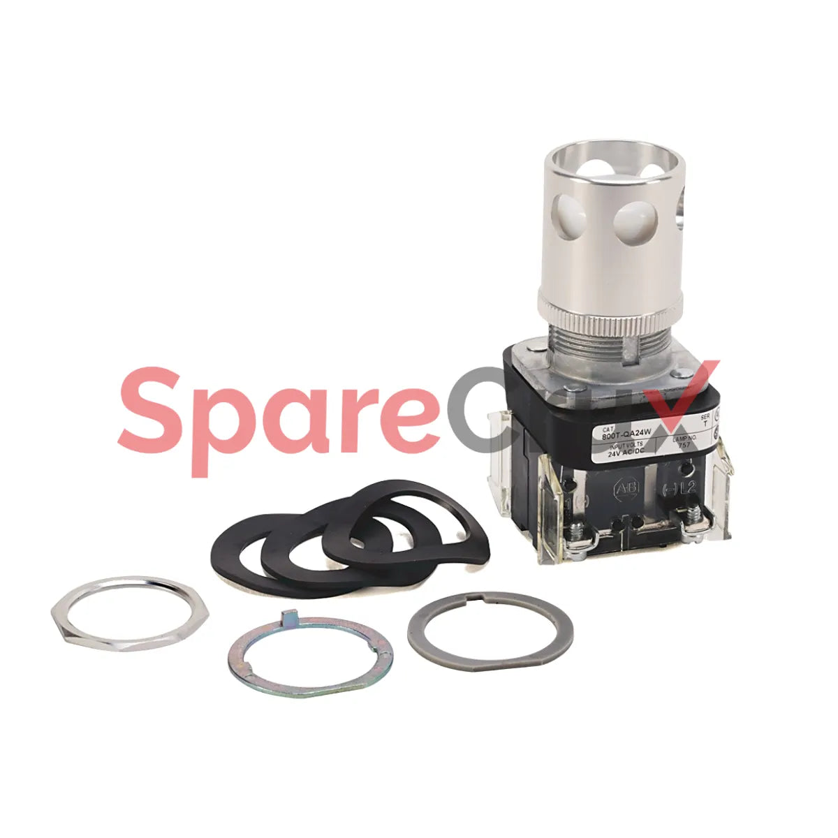 800T-QA24W | ALLEN BRADLEY | Bouton-poussoir momentané 30 mm 800T PB