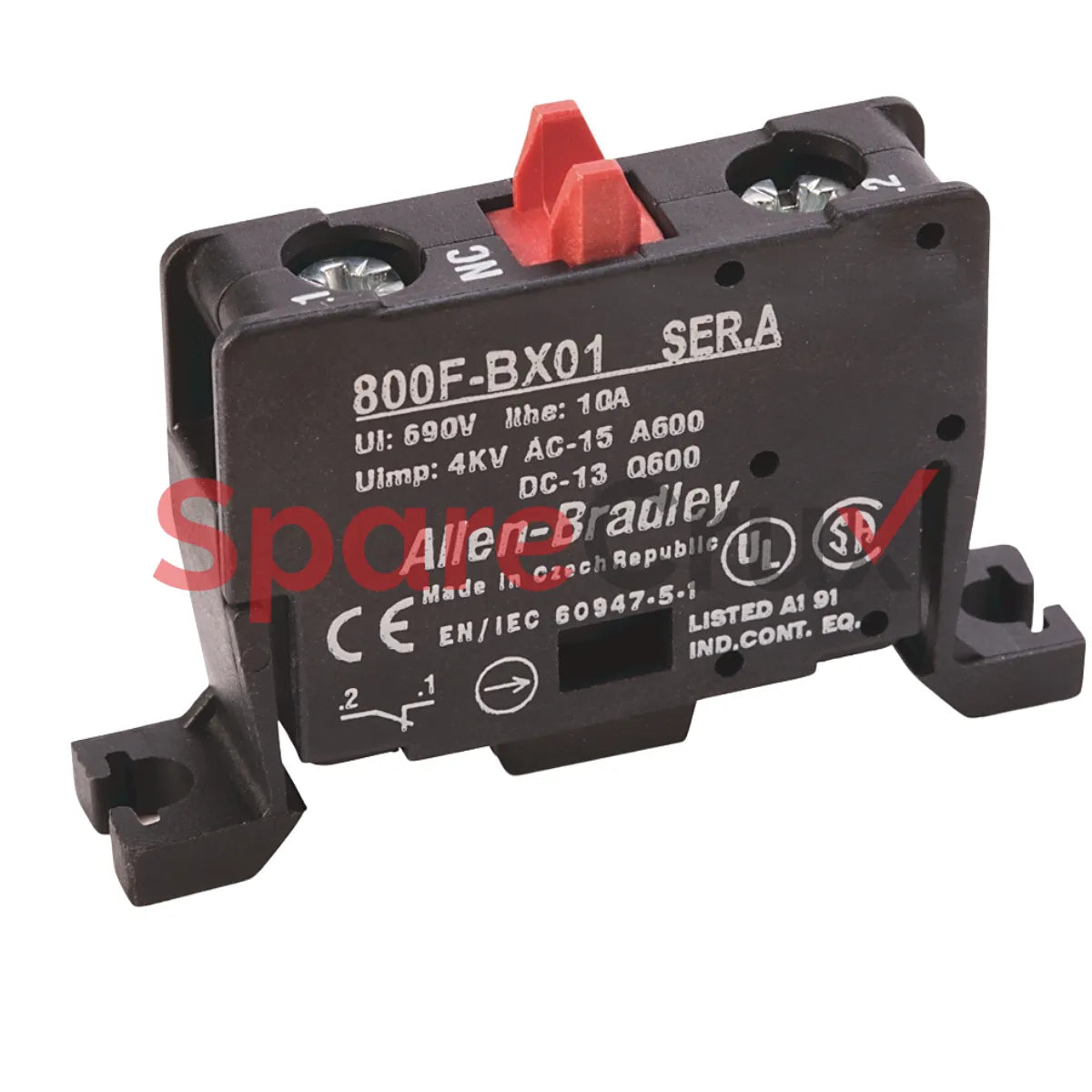 800F-NX-BX01 | ALLEN BRADLEY | N.C. BASE MNT CONT. BLOCK