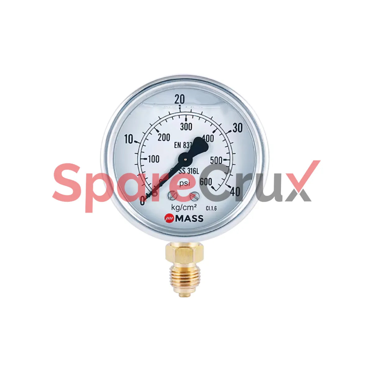 SS316 | WAAREE | Industrial Pressure Gauge
