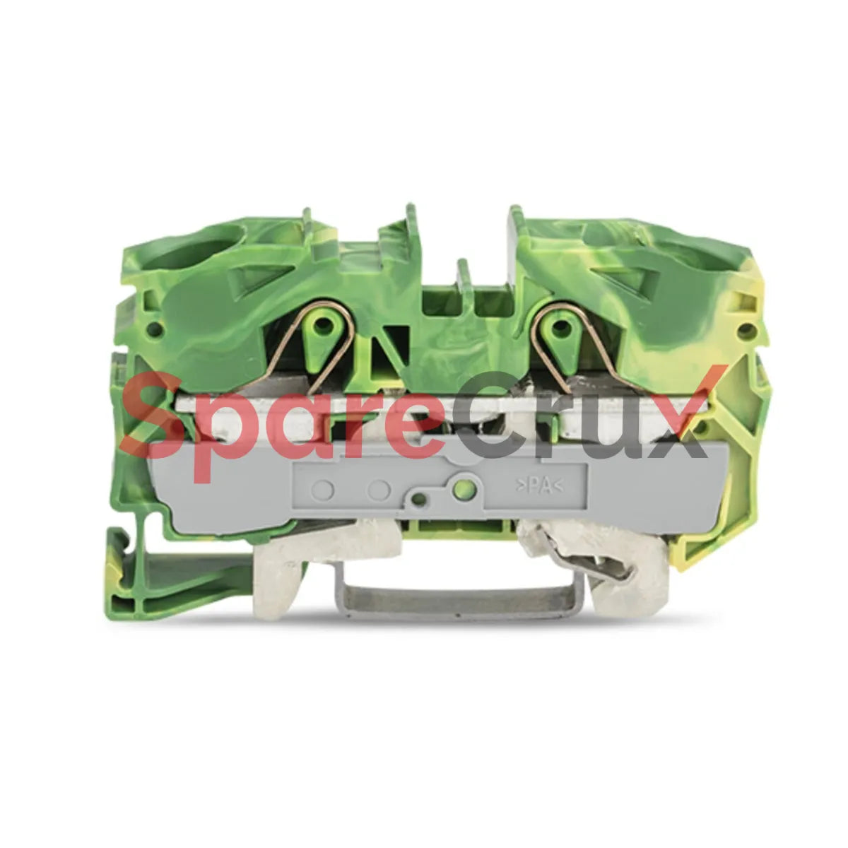 2016-1207 | WAGO | 2-conductor Ground Terminal Block, 16 mm² Push-in CAGE CLAMP®, 16,00 mm², Green-yellow