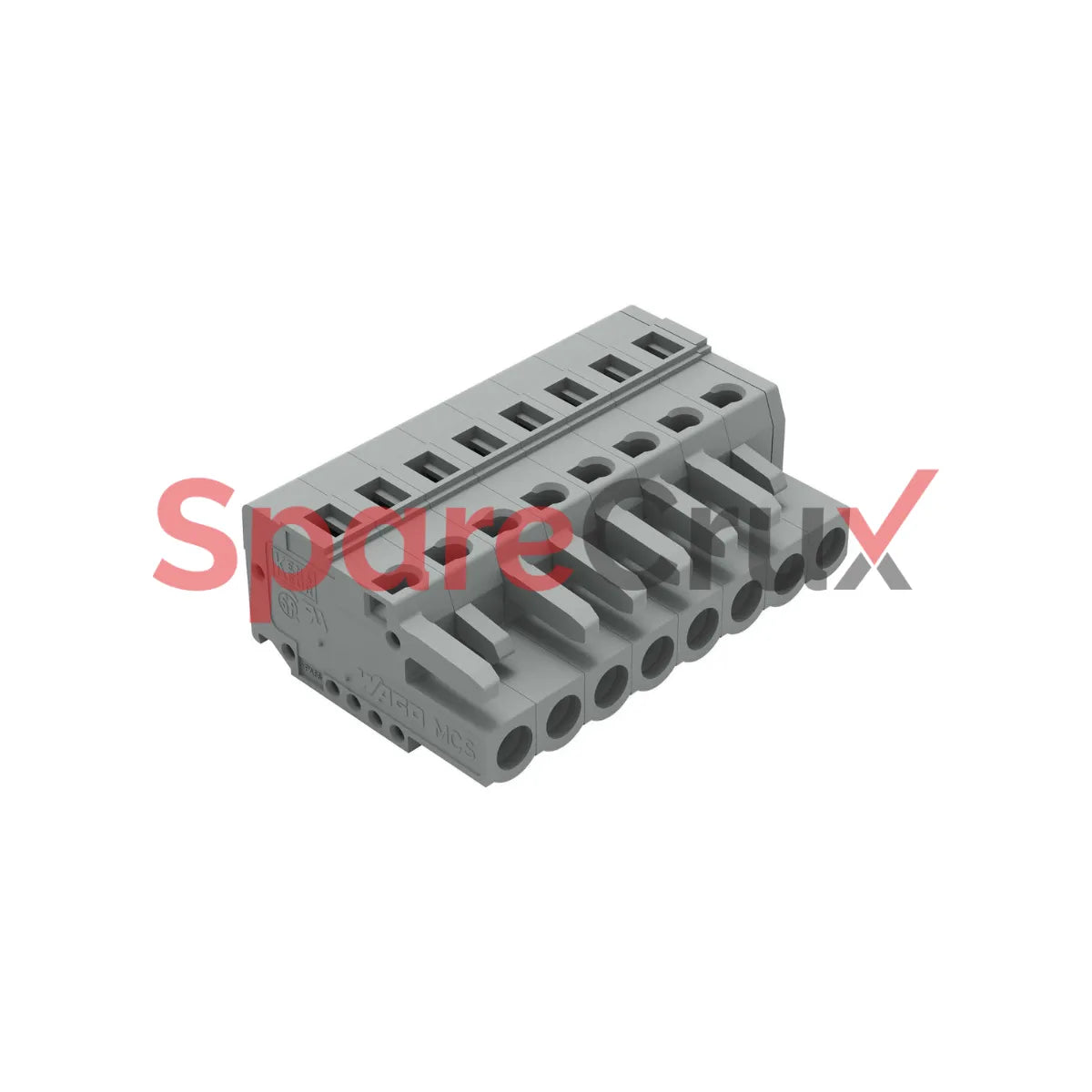 231-204/026-000 | WAGO | 4-Pole 1-Conductor Female Connector, 2.5mm², CAGE CLAMP®, 7.5mm Pitch, Gray