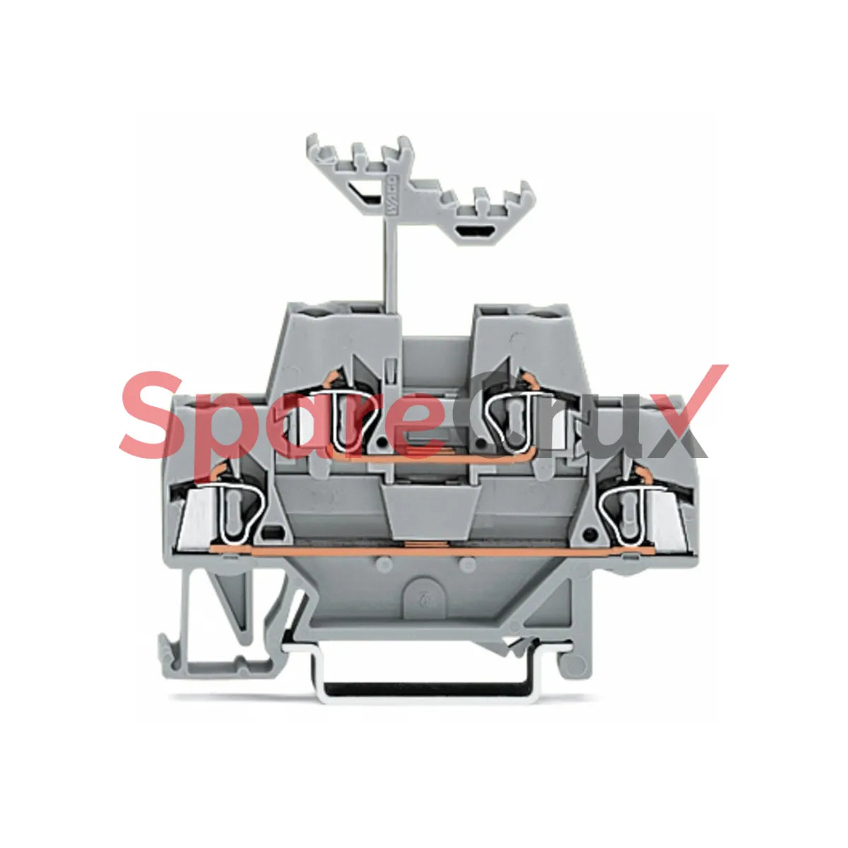 280-519 | WAGO | Double-deck Terminal Block, Through Terminal Block For DIN-rail 35 x 15 And 35 x 7.5, 2.5 mm², 2,50 mm², Gray