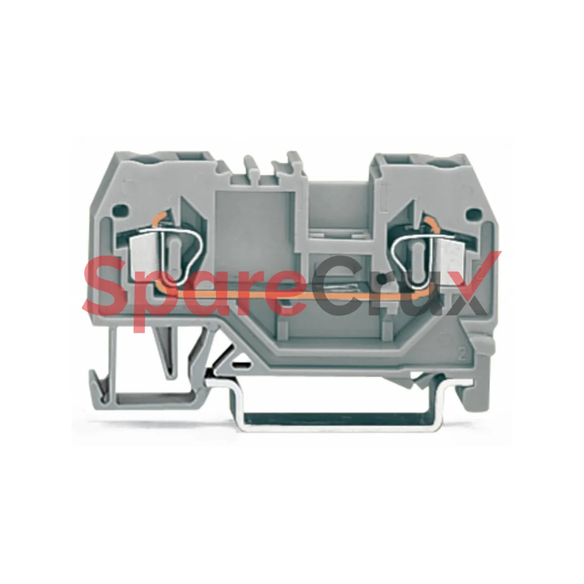 280-901 | WAGO | 2-conductor Through Terminal Block; 2.5 mm², Center Marking, For DIN-rail 35 x 15 and 35 x 7.5, CAGE CLAMP®, 2,50 mm², Gray
