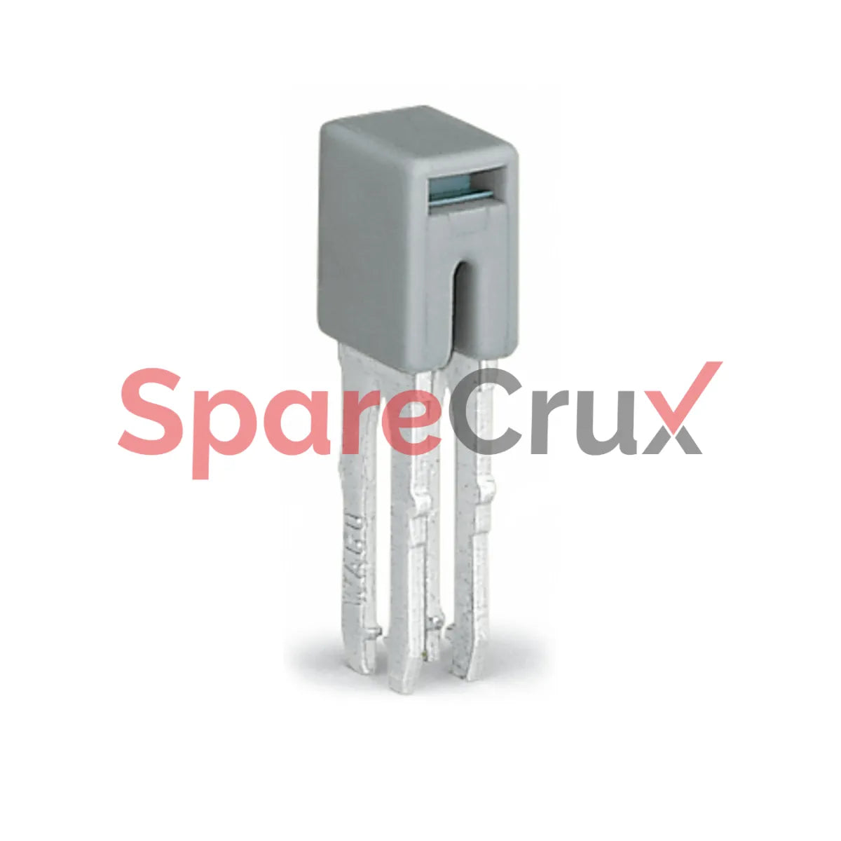 281-402 | WAGO | Rail-Mount Terminal Blocks, Jumper, Insulated, Gray