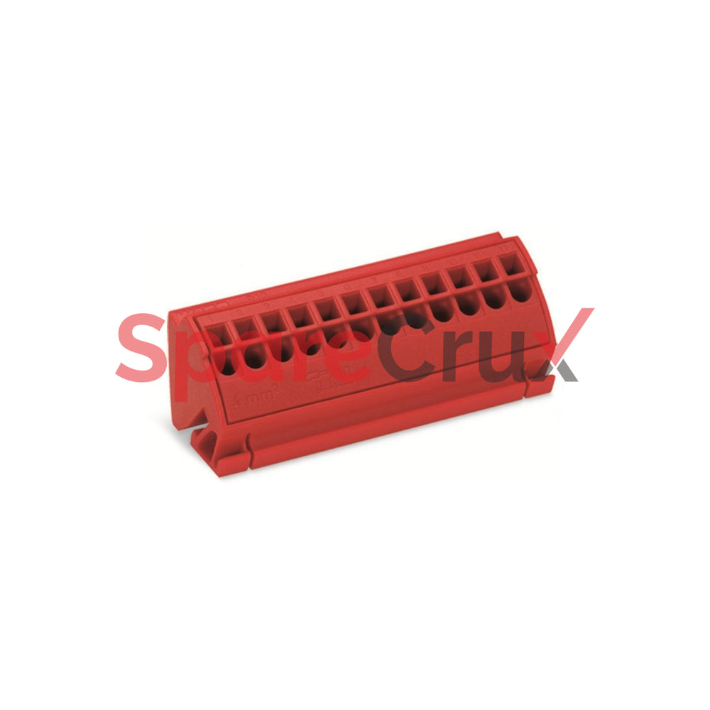 812-103 | WAGO | (10 X 3) Mm Busbars; Without Push-buttons; Push-in Cage Clamp®; Red